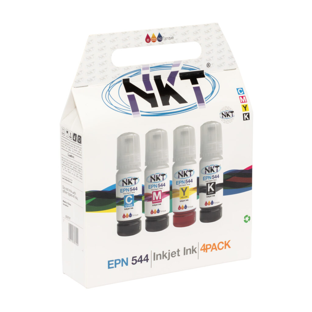 TINTA NKT 70ML 4PACK PARA EPSON 544 SERIES Nektech NKT