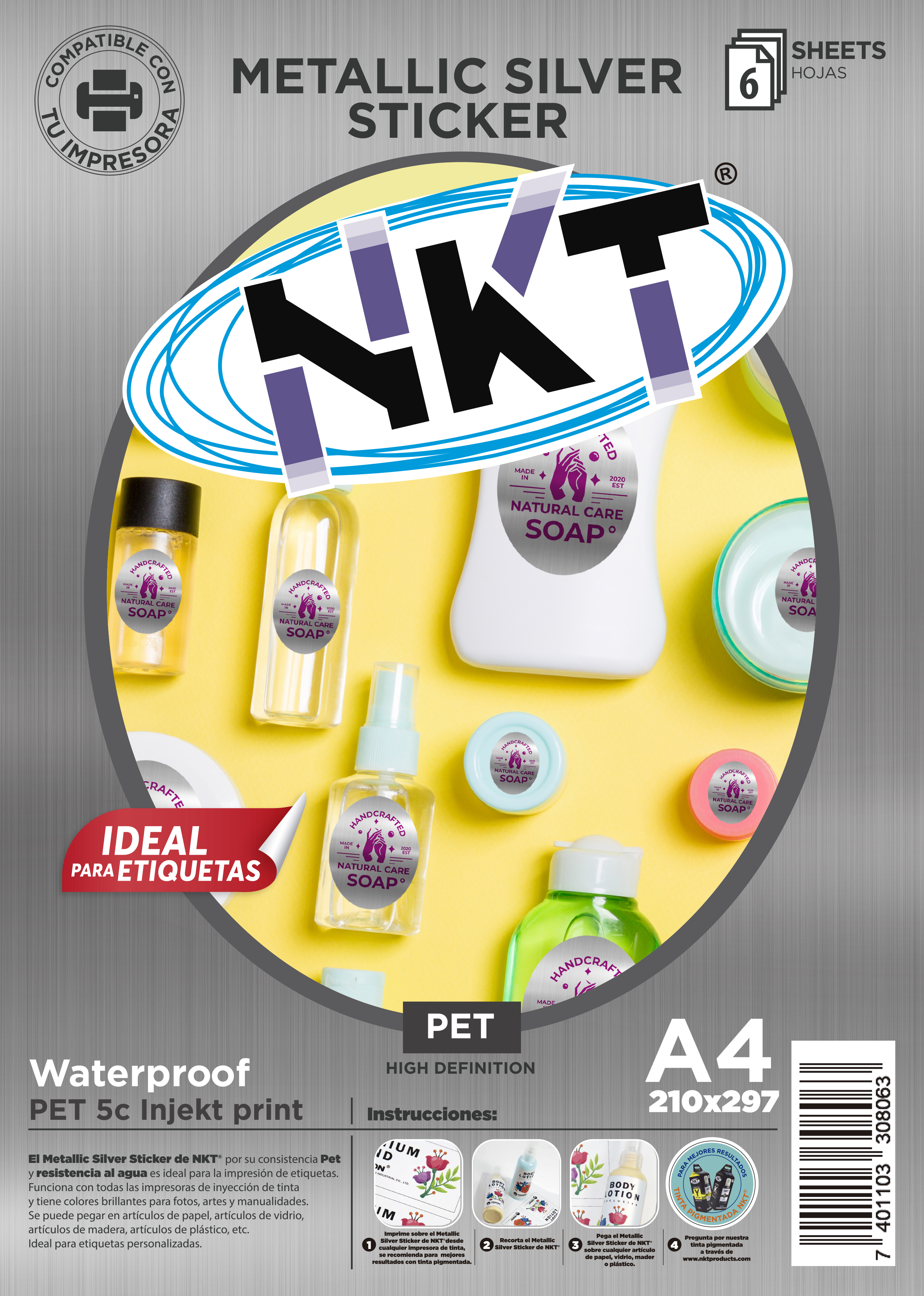 Papel Adhesivo NKT 115 Gramos Glossy  Precio Guatemala - Kemik Guatemala -  Compra en línea fácil