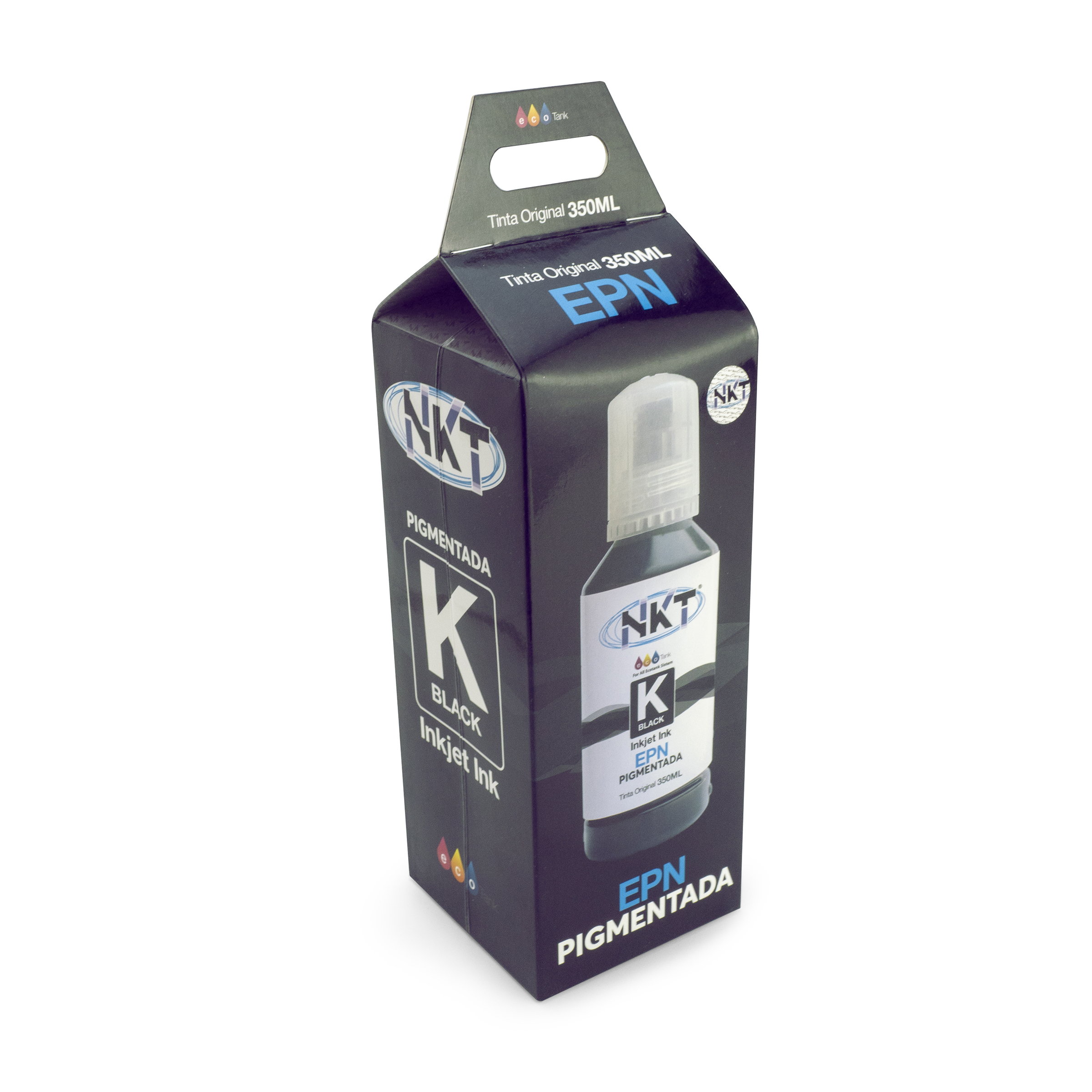 TINTA PIGMENTADA NKT 350ML BLACK PARA EPSON 504 – Nektech