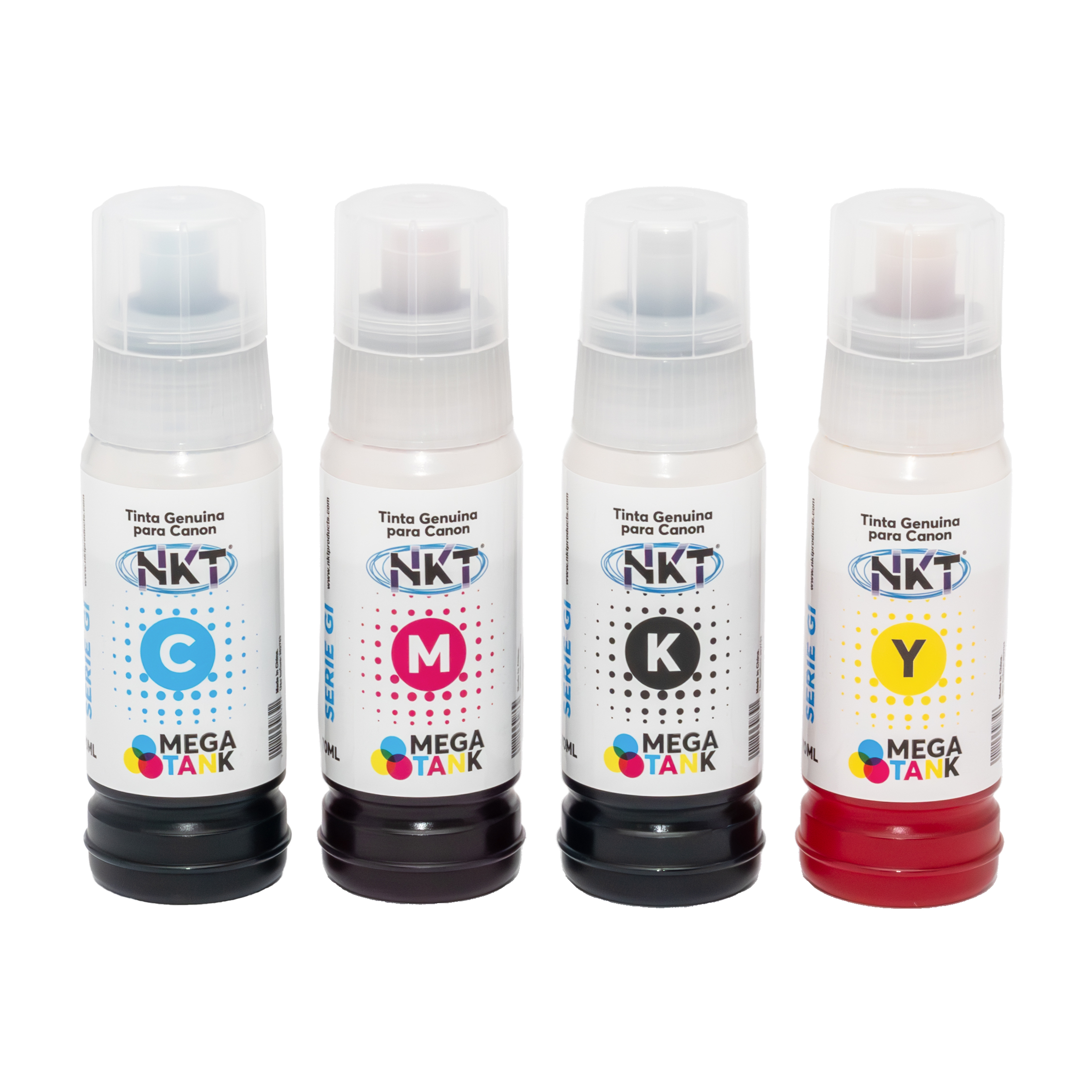 Tinta Nkt Ml Pack Para Canon Mega Tank Nektech