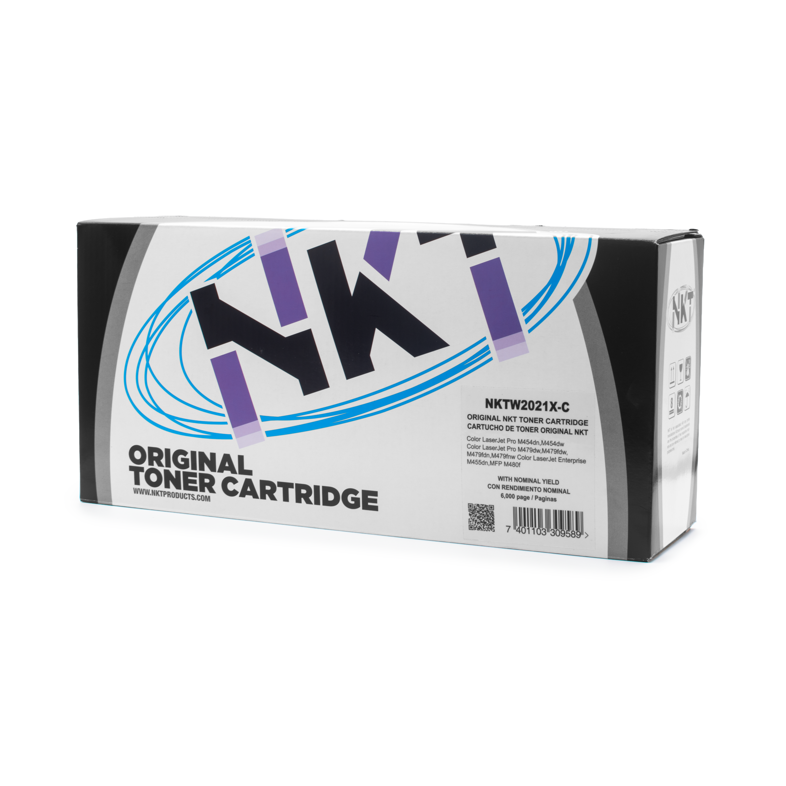 TONER LASER NKT HP414X / W2021X-C CIAN (CON CHIP)