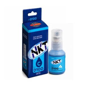 TINTA NKT 50ML PARA BROTHER BTD100M CIAN
