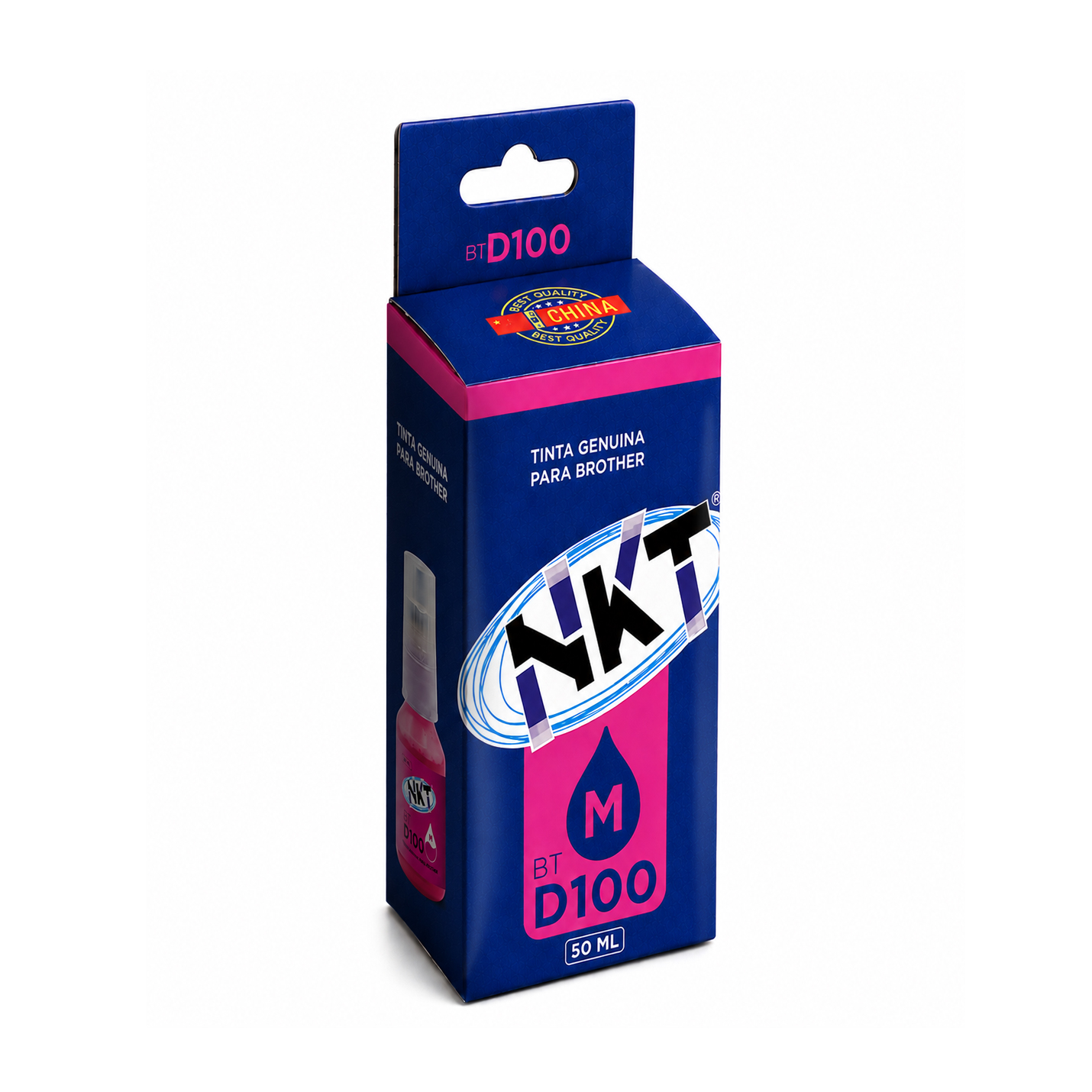 TINTA NKT 50ML PARA BROTHER BTD100M MAGENTA