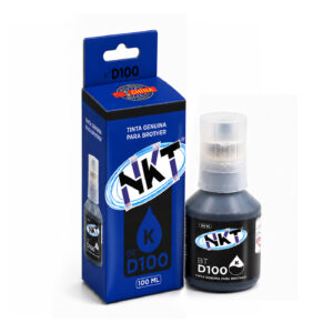 TINTA NKT 100ML PARA BROTHER BTD100M  NEGRO
